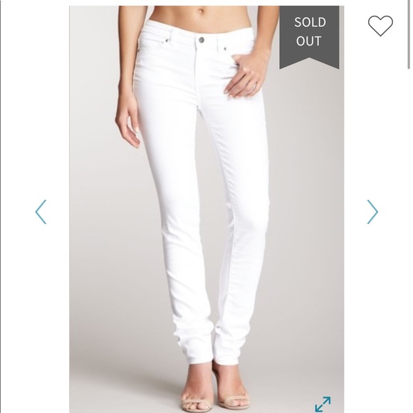 calvin klein ultimate skinny jeans white